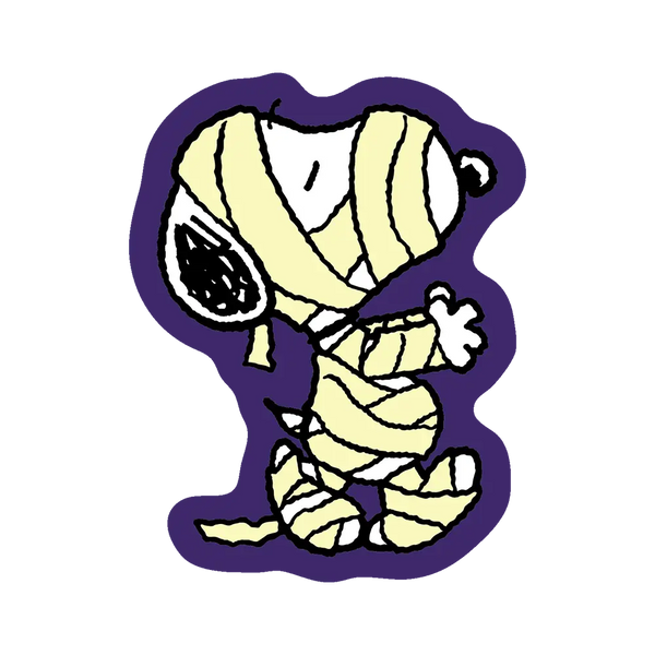 Glowing Mummy Snoopy - Sticker
