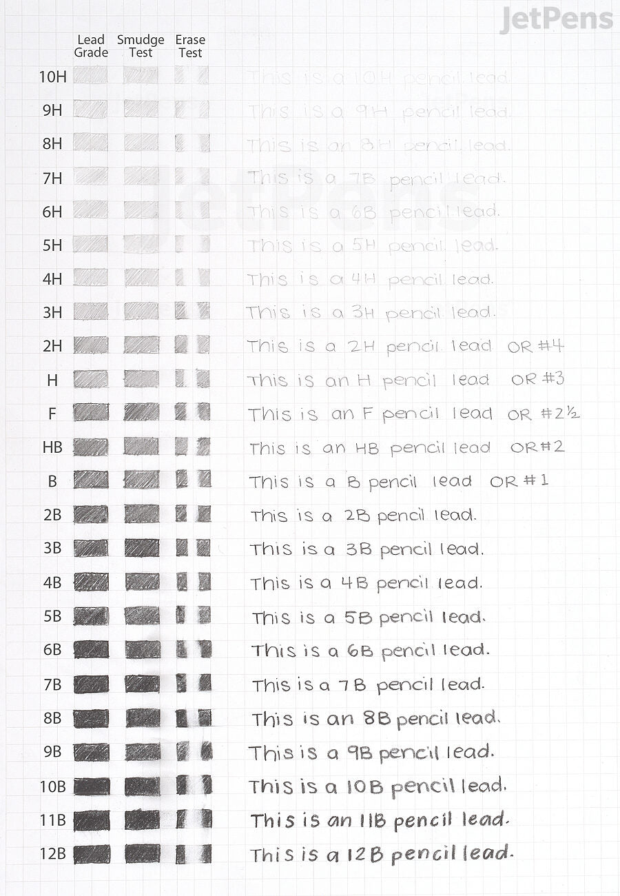 Tombow - 8900 Drawing Pencils - B - Space Camp