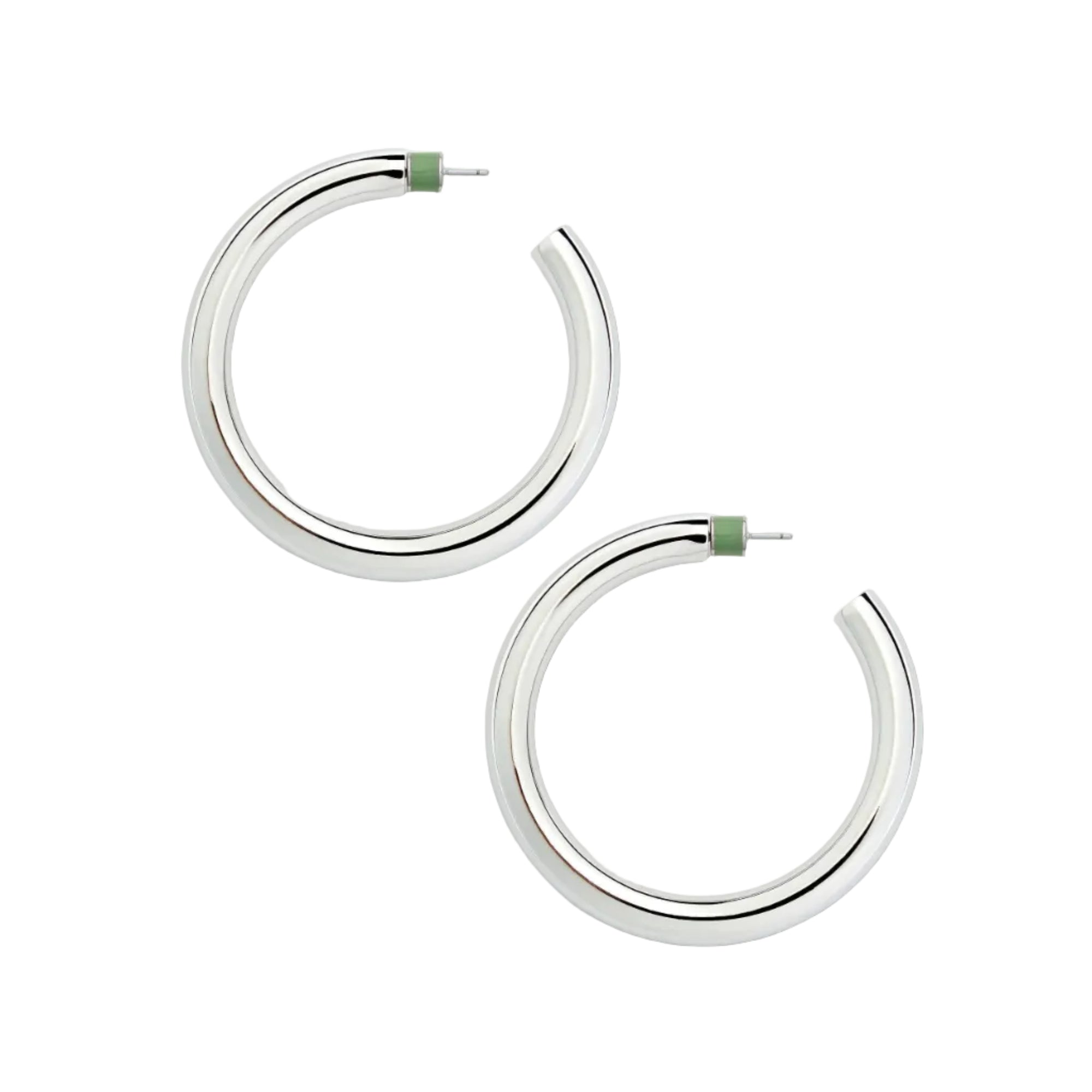 MACHETE - 2" Perfect Hoops - Silver