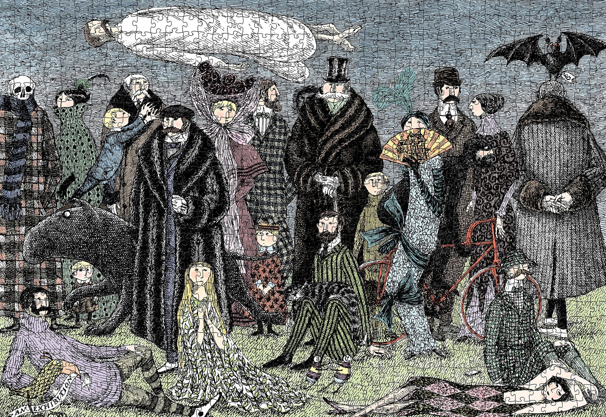 Edward Gorey - Jigsaw Puzzle -1000-piece