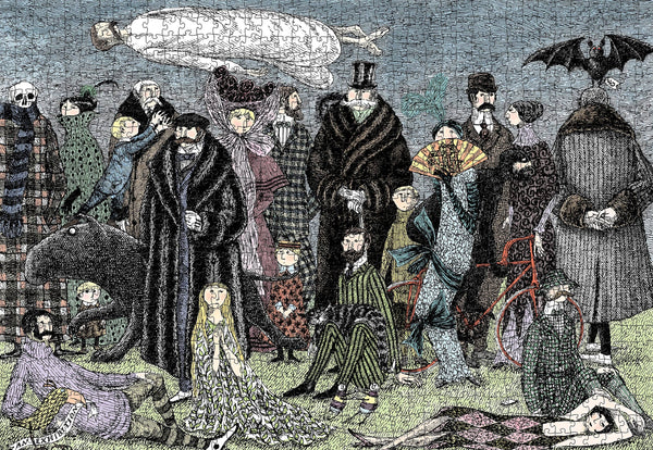 Edward Gorey - Jigsaw Puzzle - 1000-pieces