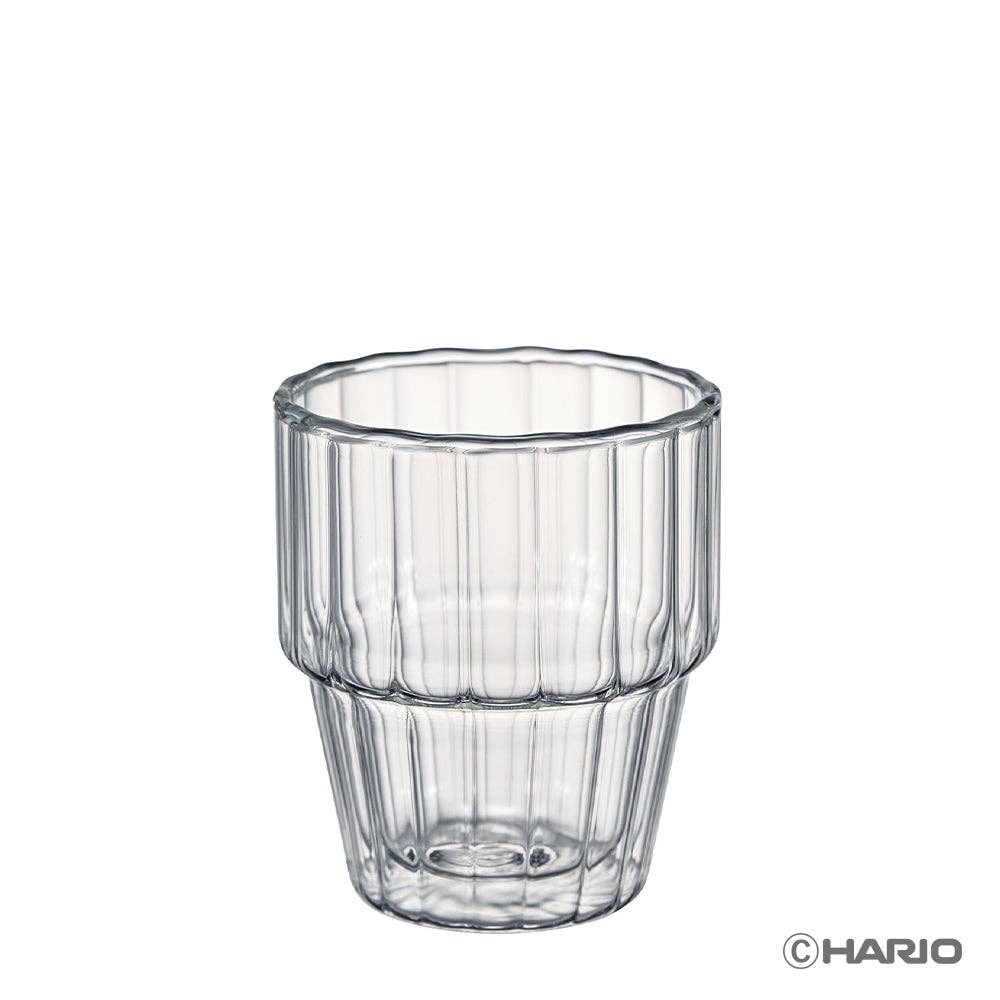 Hario - Double Wall Stacking Glass 300mL: Set of 2