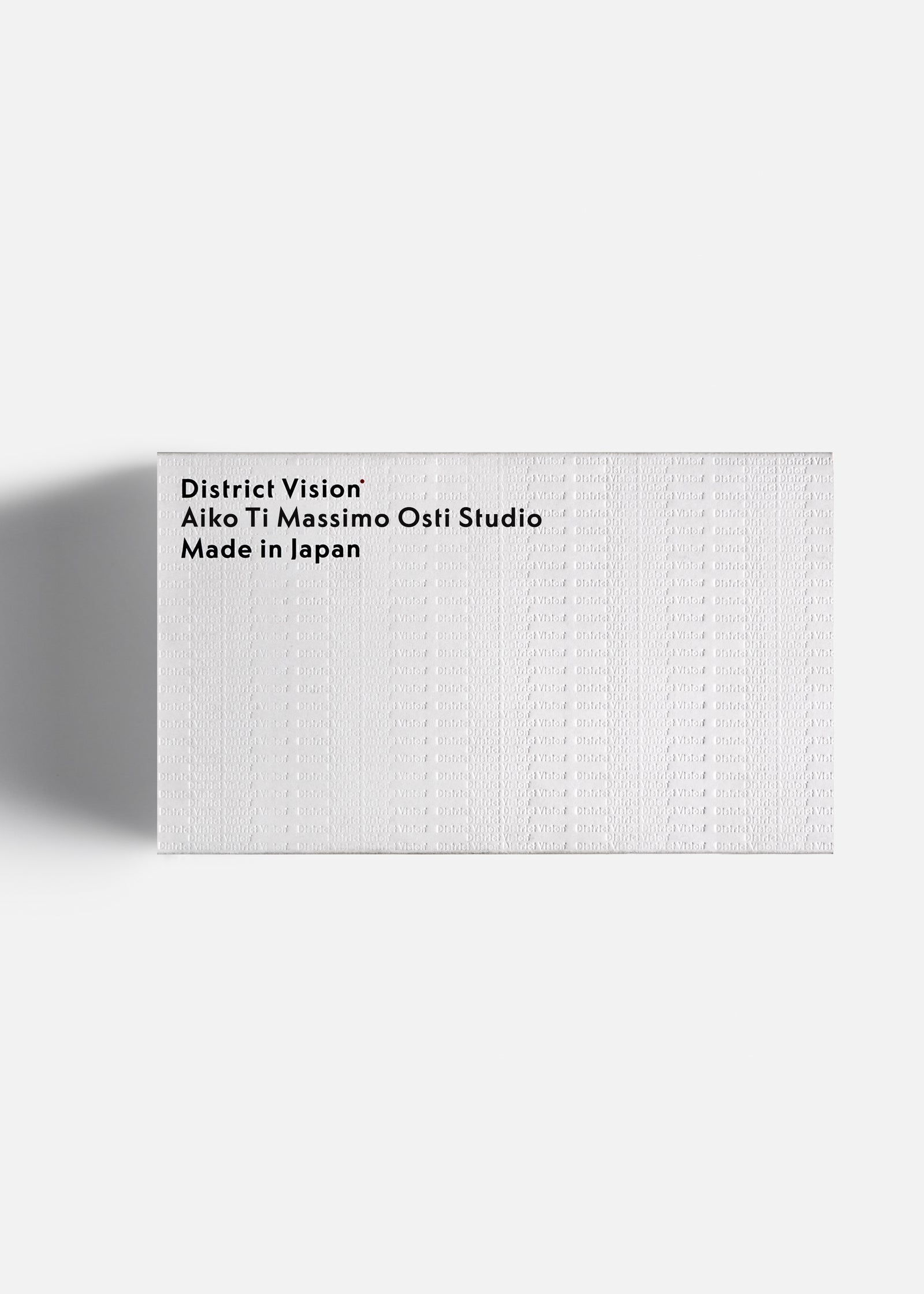 District Vision - Aiko Ti MO.S - Graphite, D+ Onyx Mirror