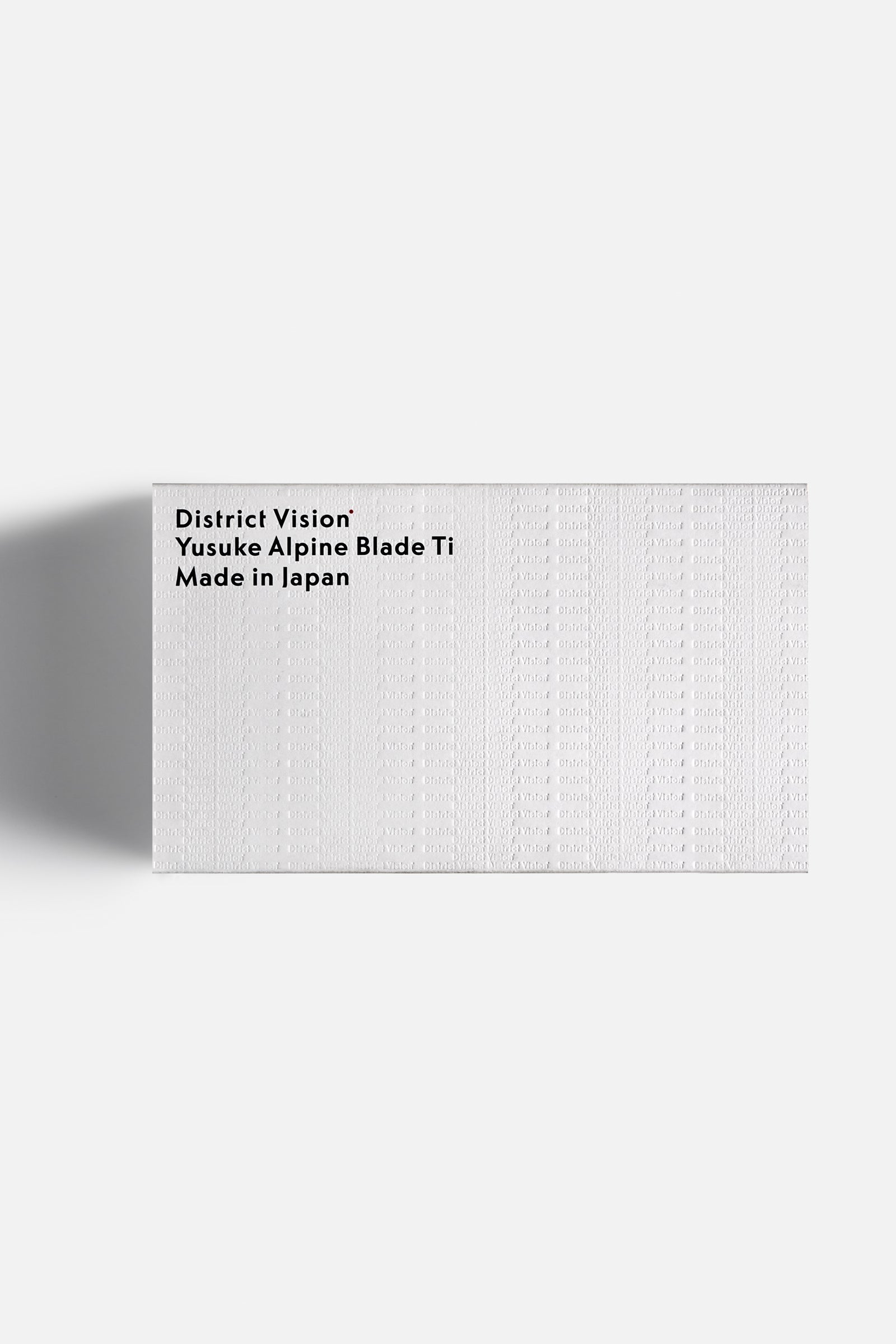District Vision - Yusuke Alpine Blade Ti - Black/D+ Black Rose