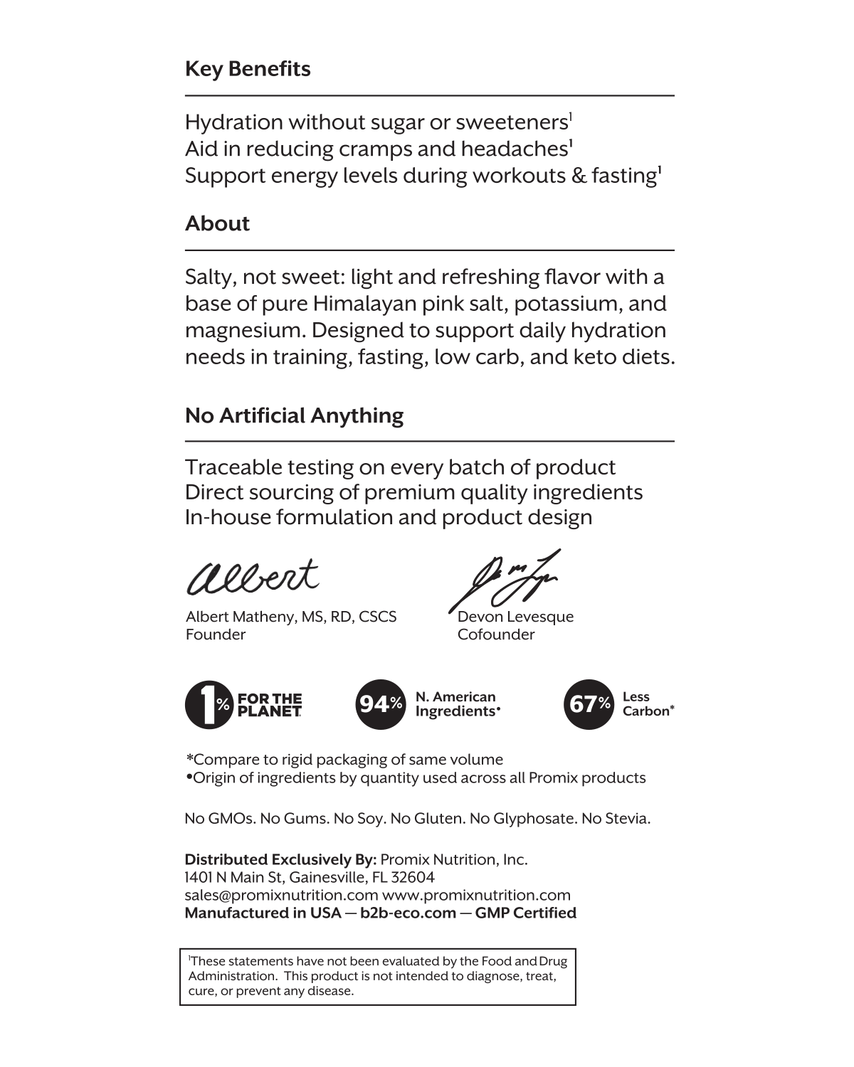 Promix - Electrolyte Drink Mix - Grapefruit
