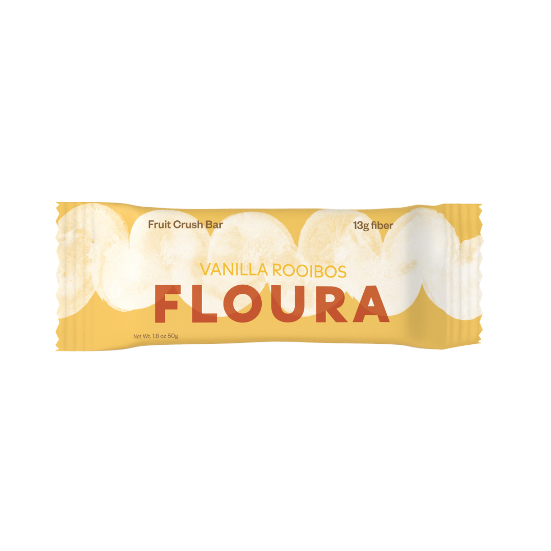Floura - Vanilla Rooibos Fiber Snack Bar