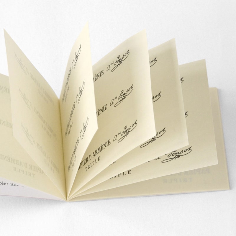 Papier d'Arménie - French Incense Paper - Arménie