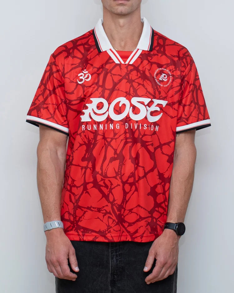 Rose Endurance - Thorn Camo Soccer Jersey - Red