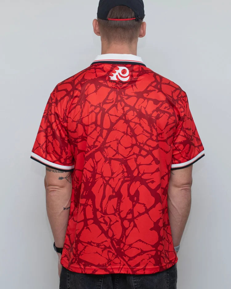 Rose Endurance - Thorn Camo Soccer Jersey - Red