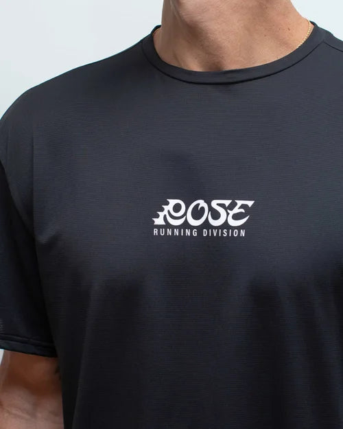 Rose Endurance - Ritual Performance Tee - Black