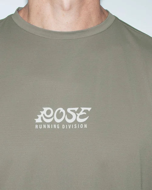 Rose Endurance - Ritual Performance Tee - Sage Grey