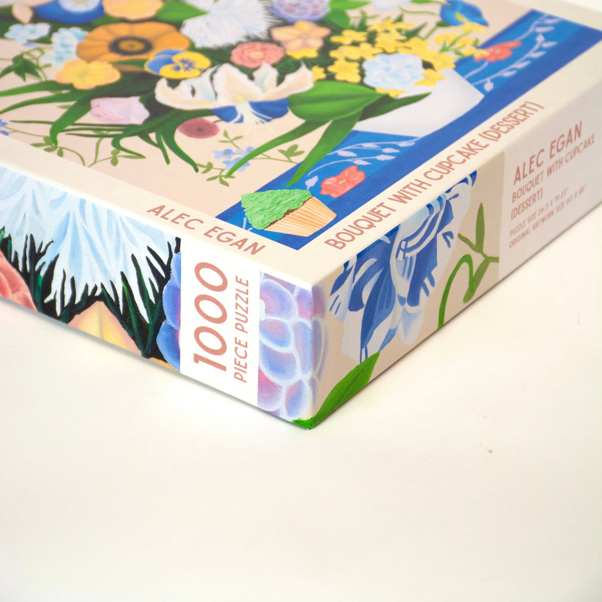 Kinstler Puzzles - Bouquet with Cupcake (dessert)