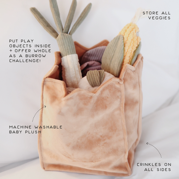 Lambwolf Collective - Enrichment Snuffle Toy Set - Farmer's Market