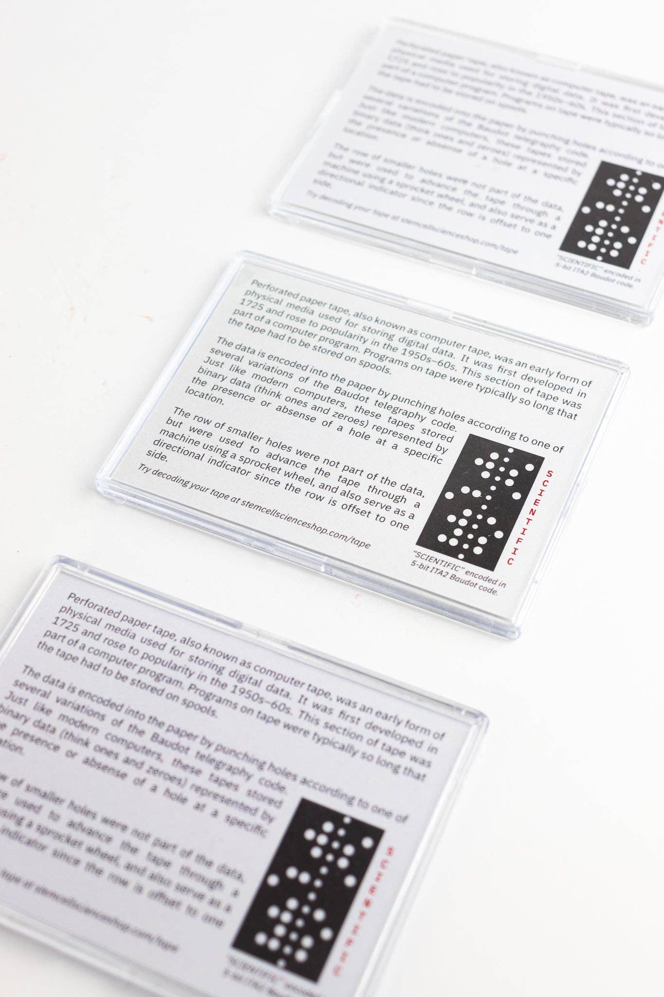 Punched Computer Tape Section