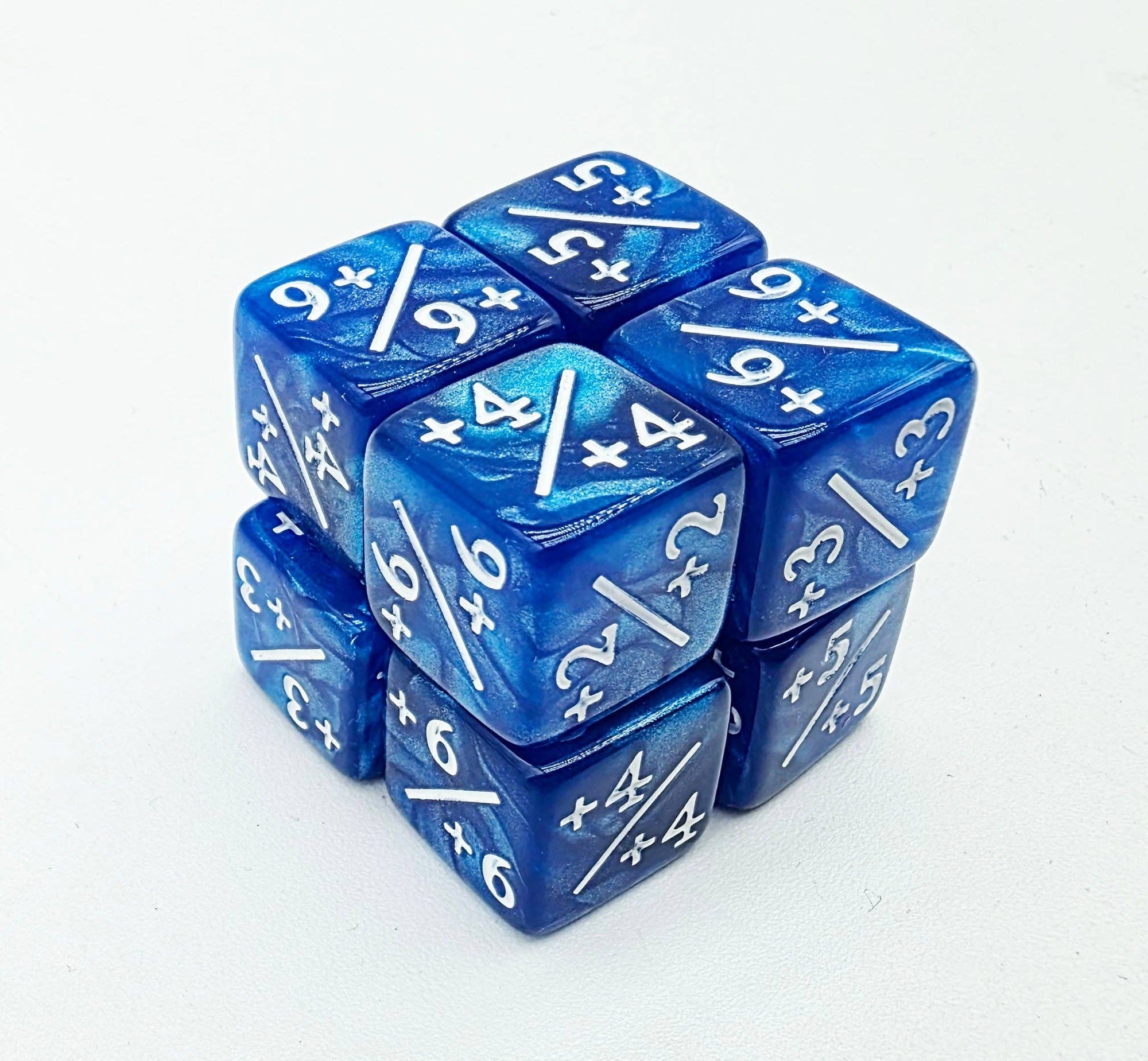 Pearl Blue +1/+1 Magic Counters