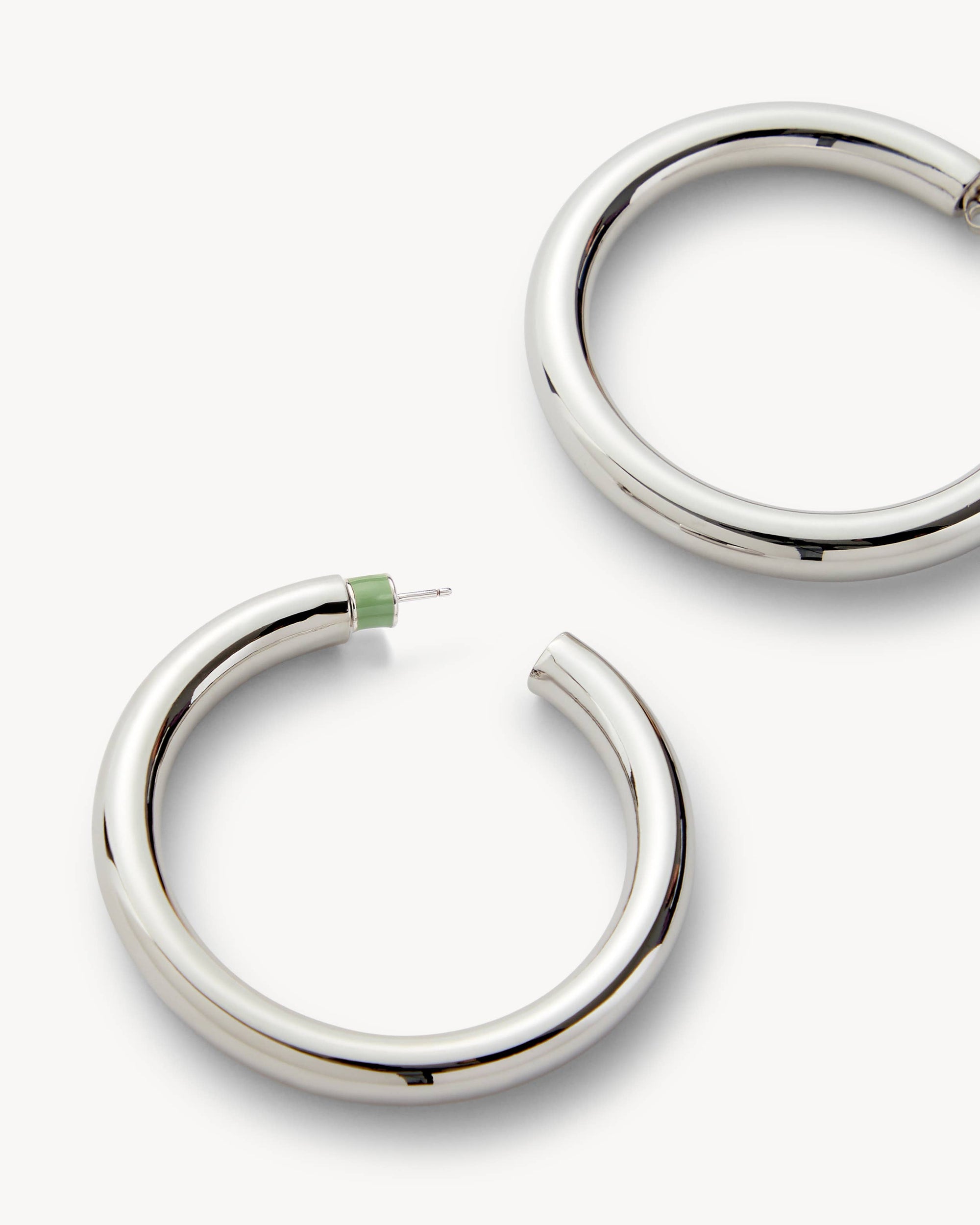 MACHETE - 2" Perfect Hoops - Silver