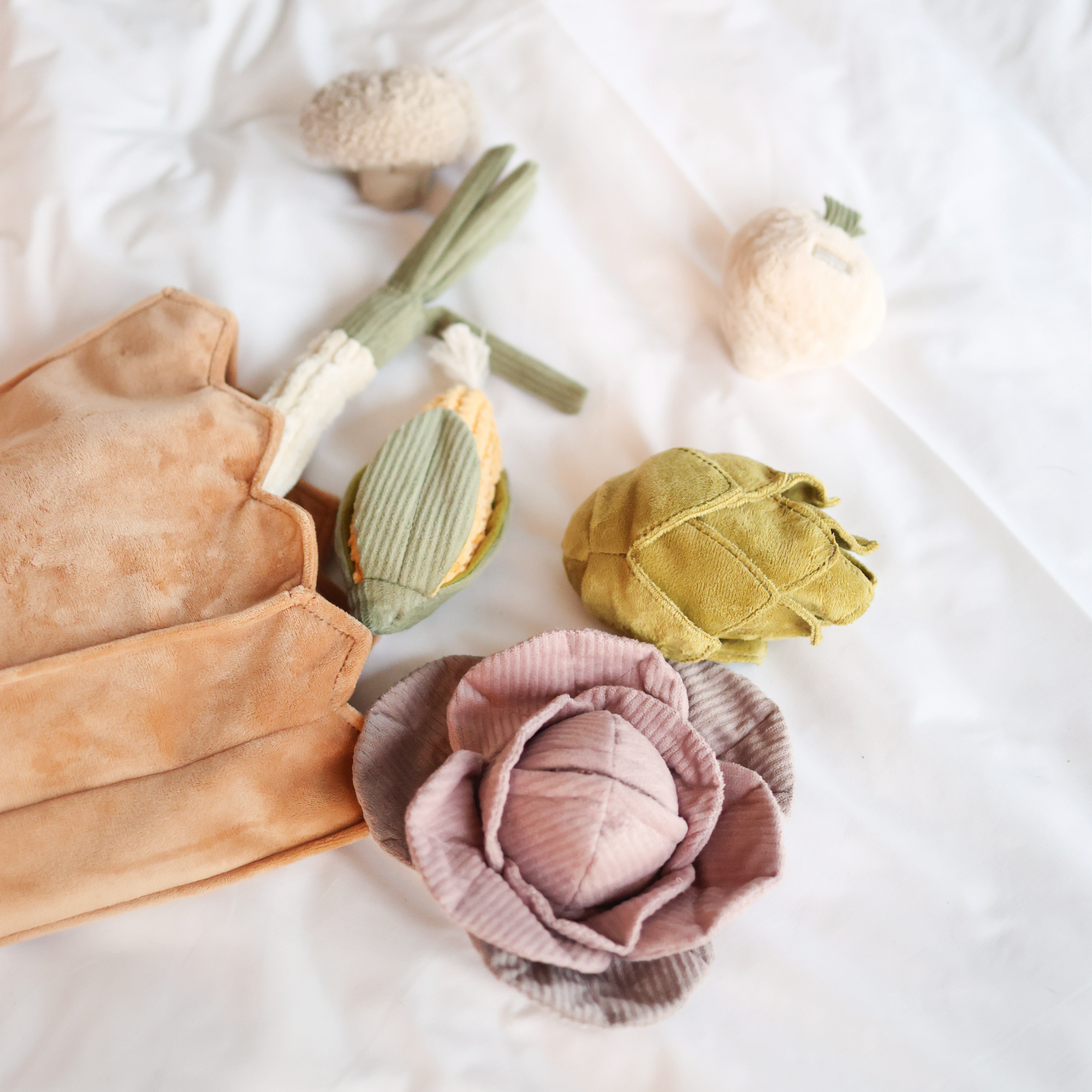 Lambwolf Collective - FARMER'S MARKET SET // ENRICHMENT TOY SET// SNUFFLE TOY