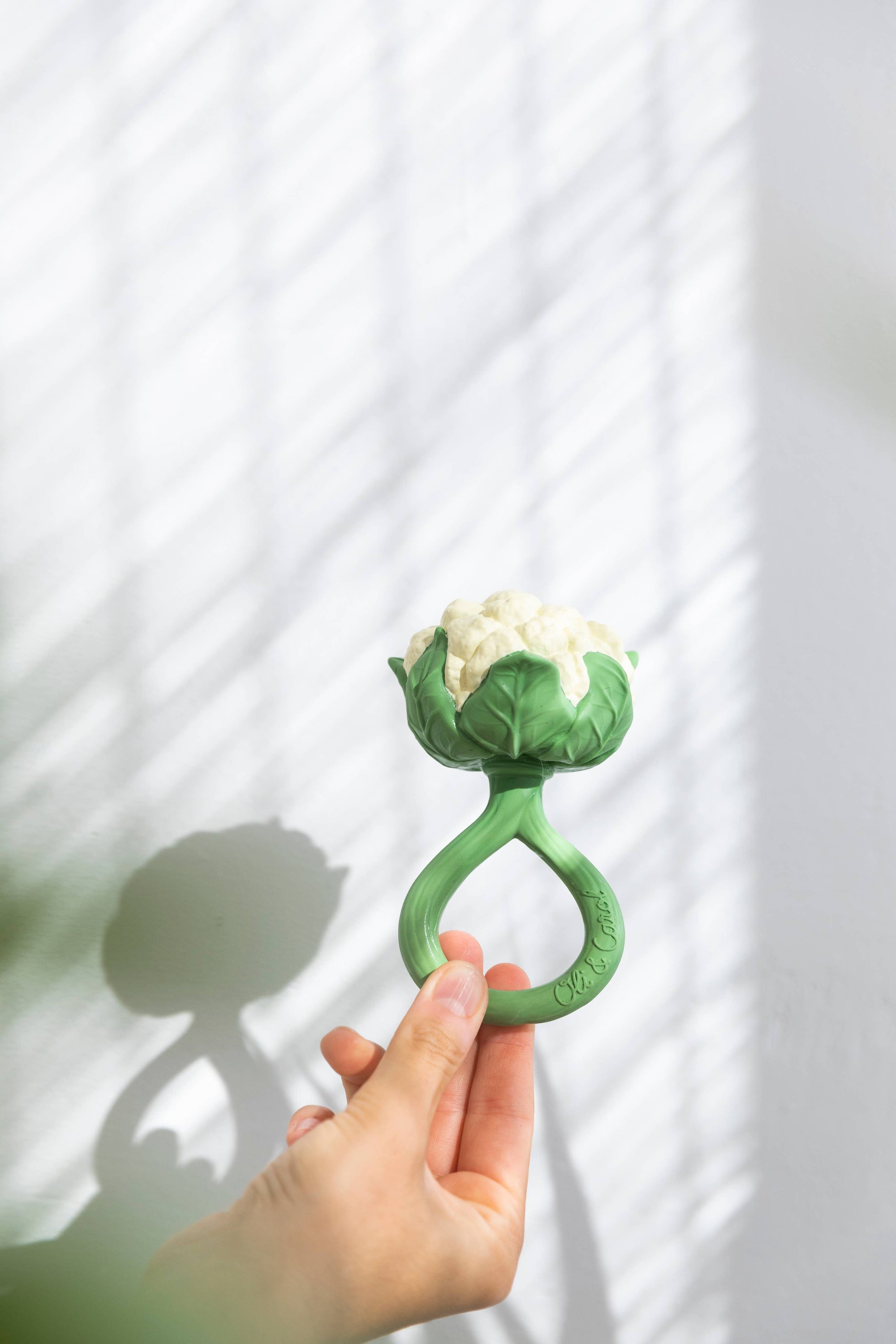 Oli & Carol - Cauliflower Rattle Teething Toy at Space Camp in Portland, OR