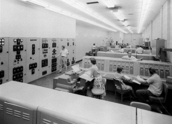 Punched Computer Tape Section