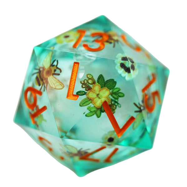 33mm Sharp Edge Liquid Core D20 - Almond Blossoms