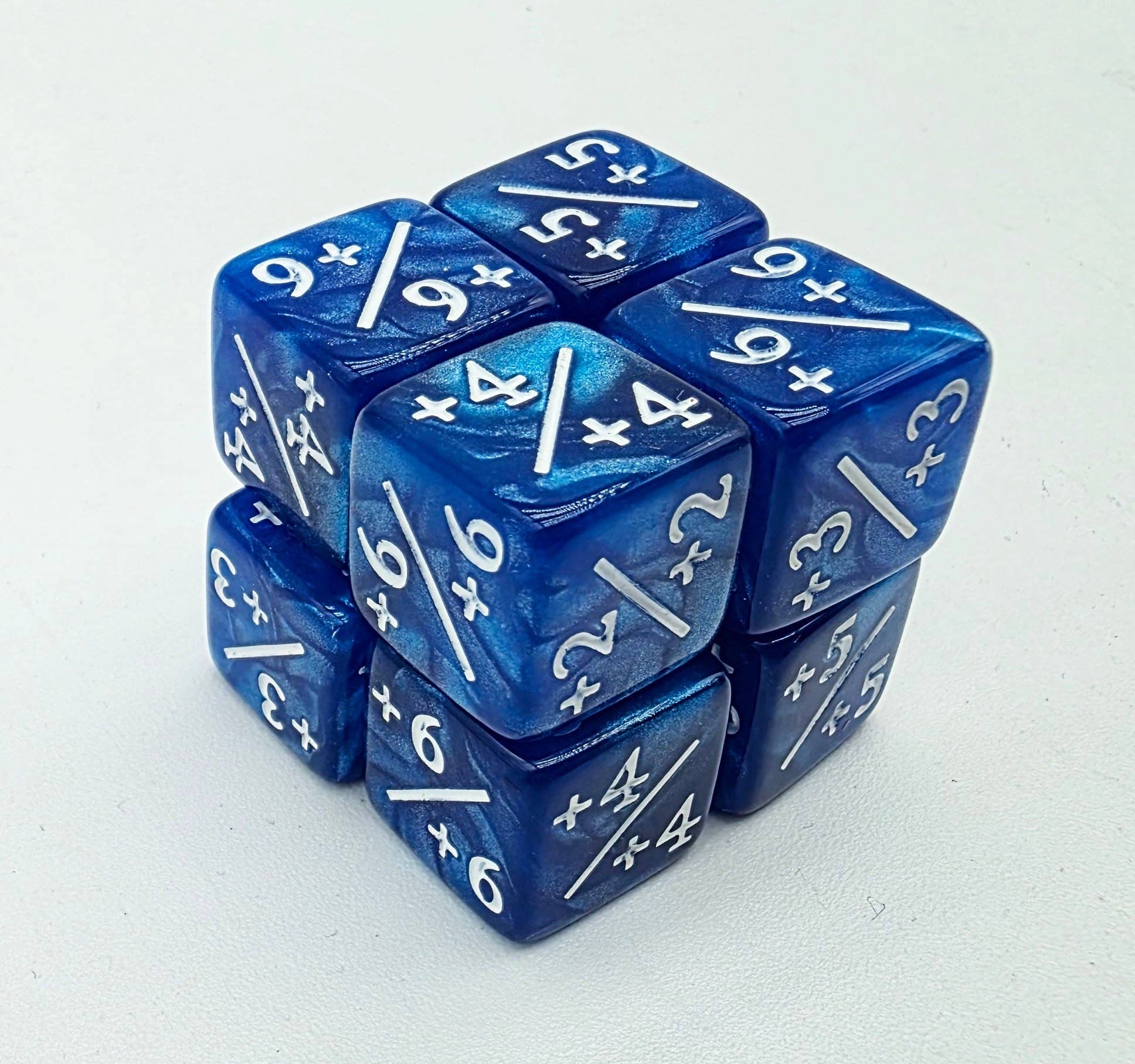Pearl Blue +1/+1 Magic Counters