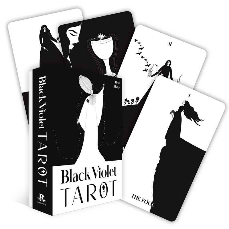 Simon & Schuster - Black Violet Tarot by Heidi  Phelps