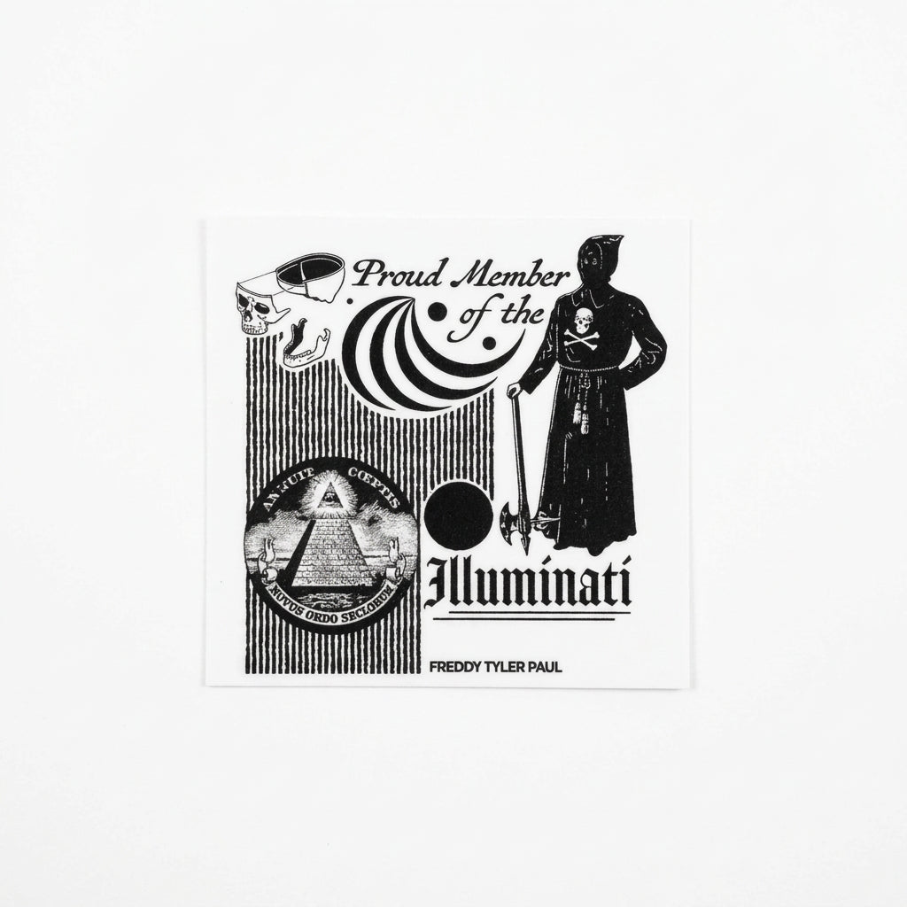 Freddy Tyler Paul - Little Sticker - 'Illuminati'