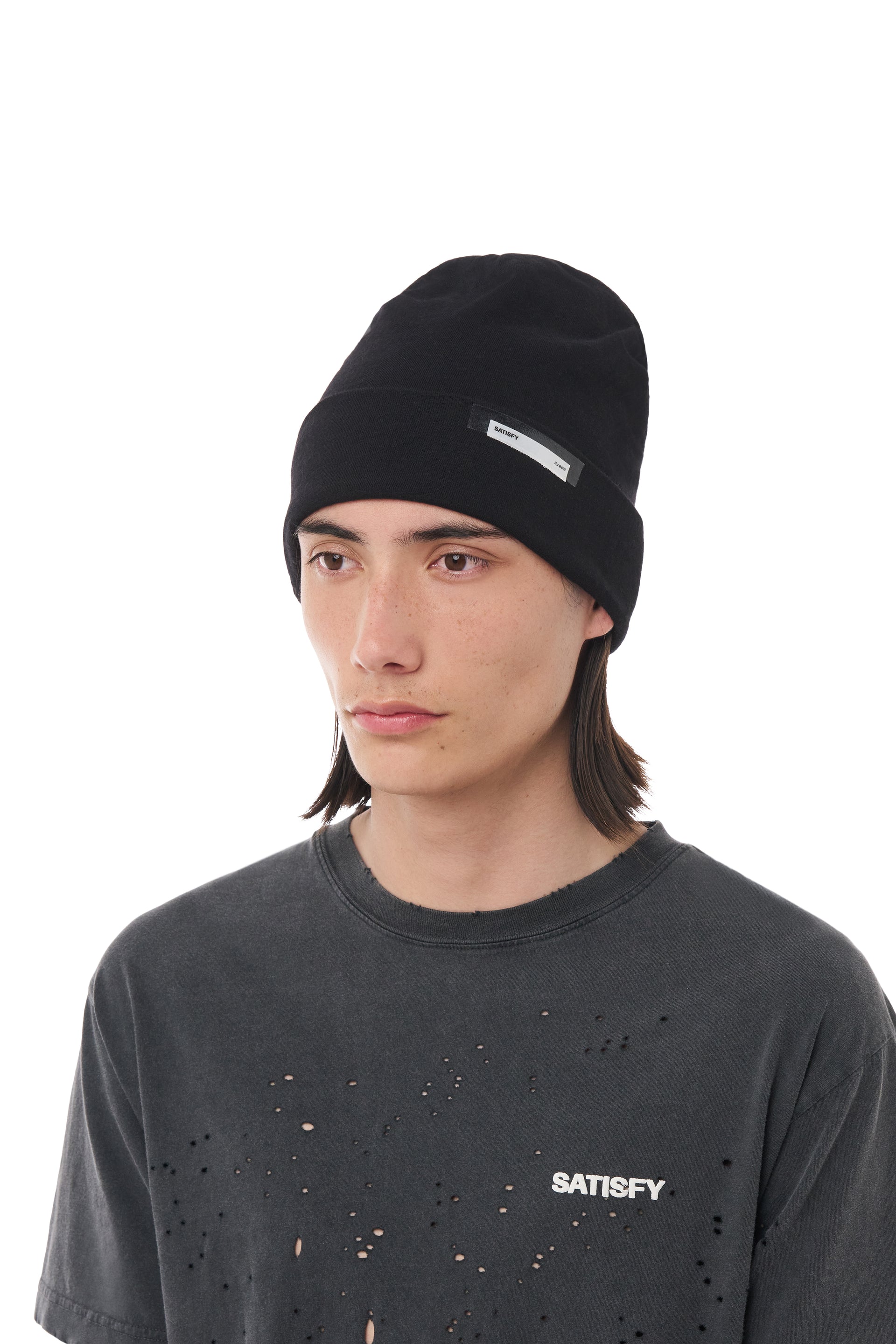 Satisfy - CloudMerino Beanie - Black