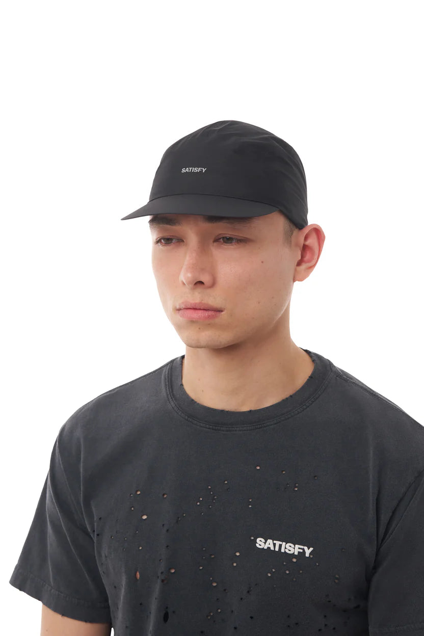 SATISFY - Pertex 3L Rain Cap - Black