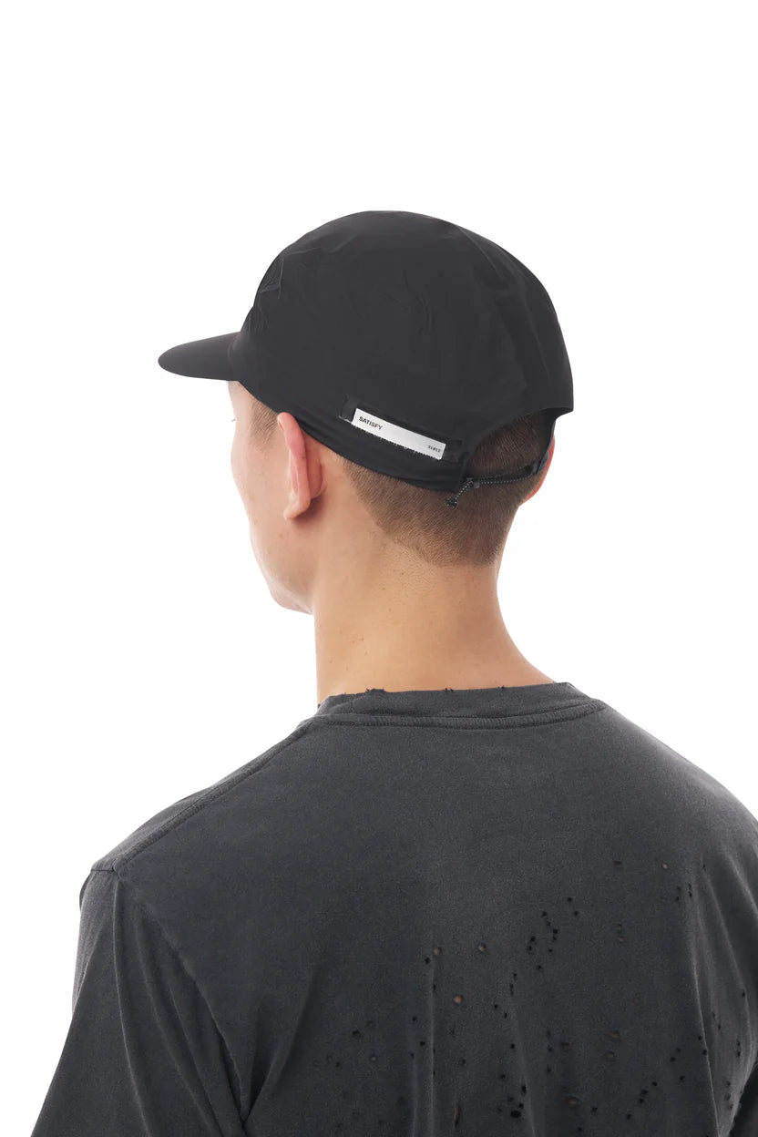 SATISFY - Pertex 3L Rain Cap - Black