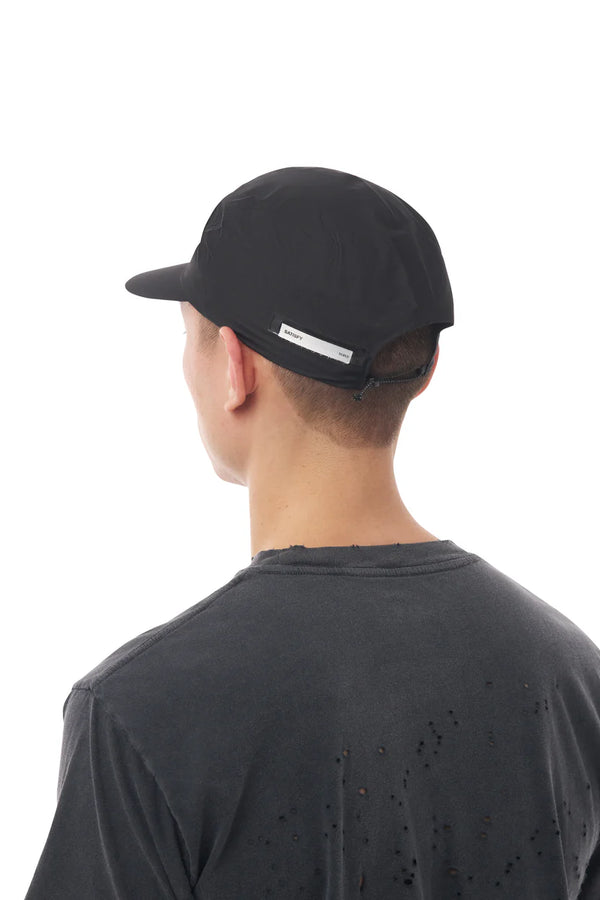 SATISFY - Pertex 3L Rain Cap - Black
