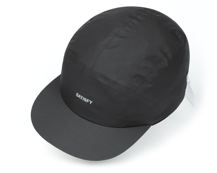 SATISFY - Pertex 3L Rain Cap - Black