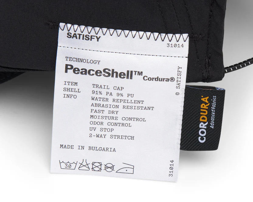 SATISFY - PeaceShell Cordura Trail - Black