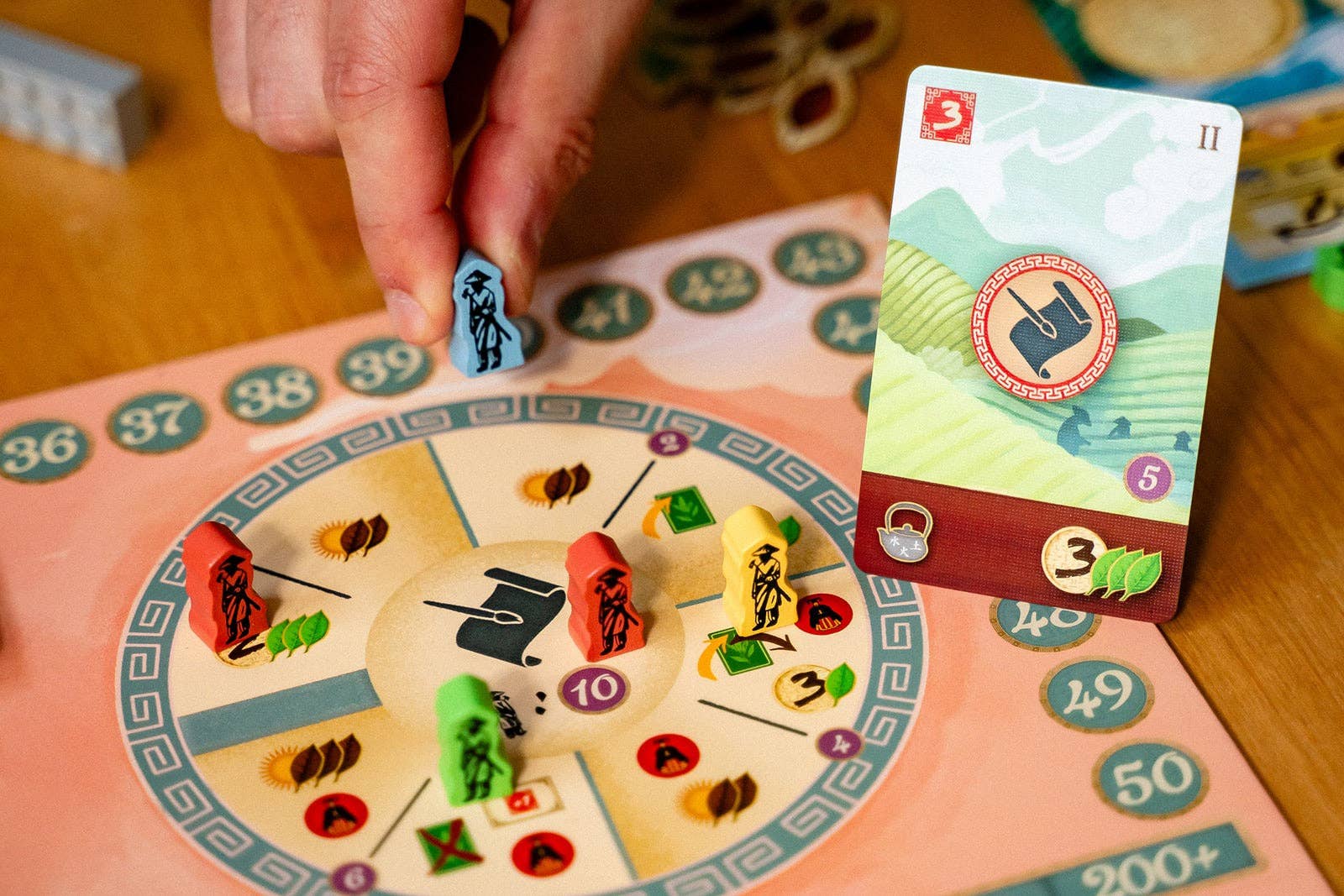 Capstone Games - Tea Garden: Base Game / 2, 3, 4 / 90 minutes