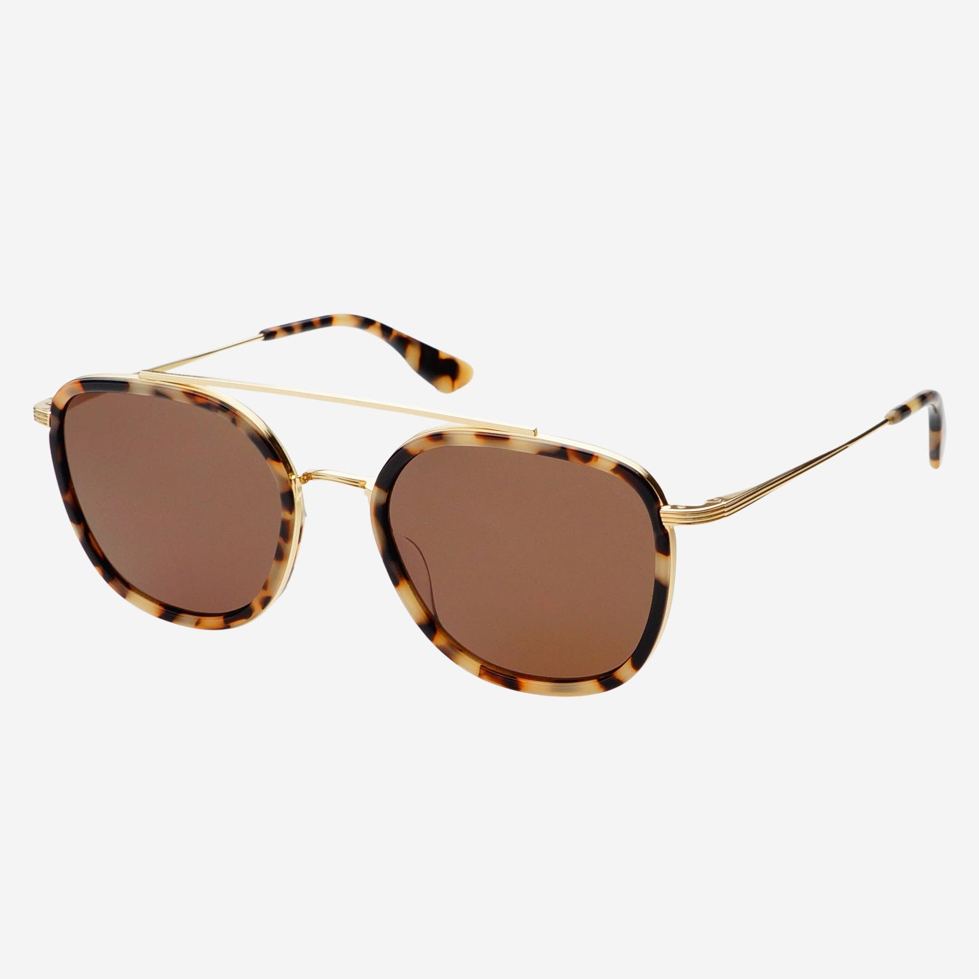 FREYRS - Weston Sunglasses - Milky Tortoise / Brown