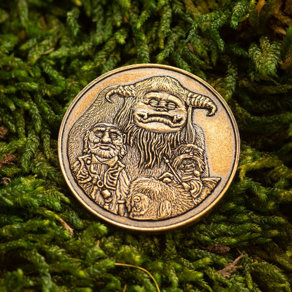 Labyrinth - Should You Need Us Bronze Friendship Token