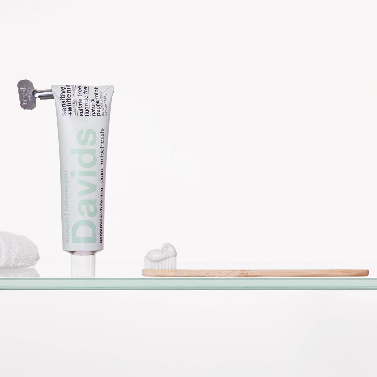 Davids - Premium Bamboo Toothbrush - Adult Soft - Single