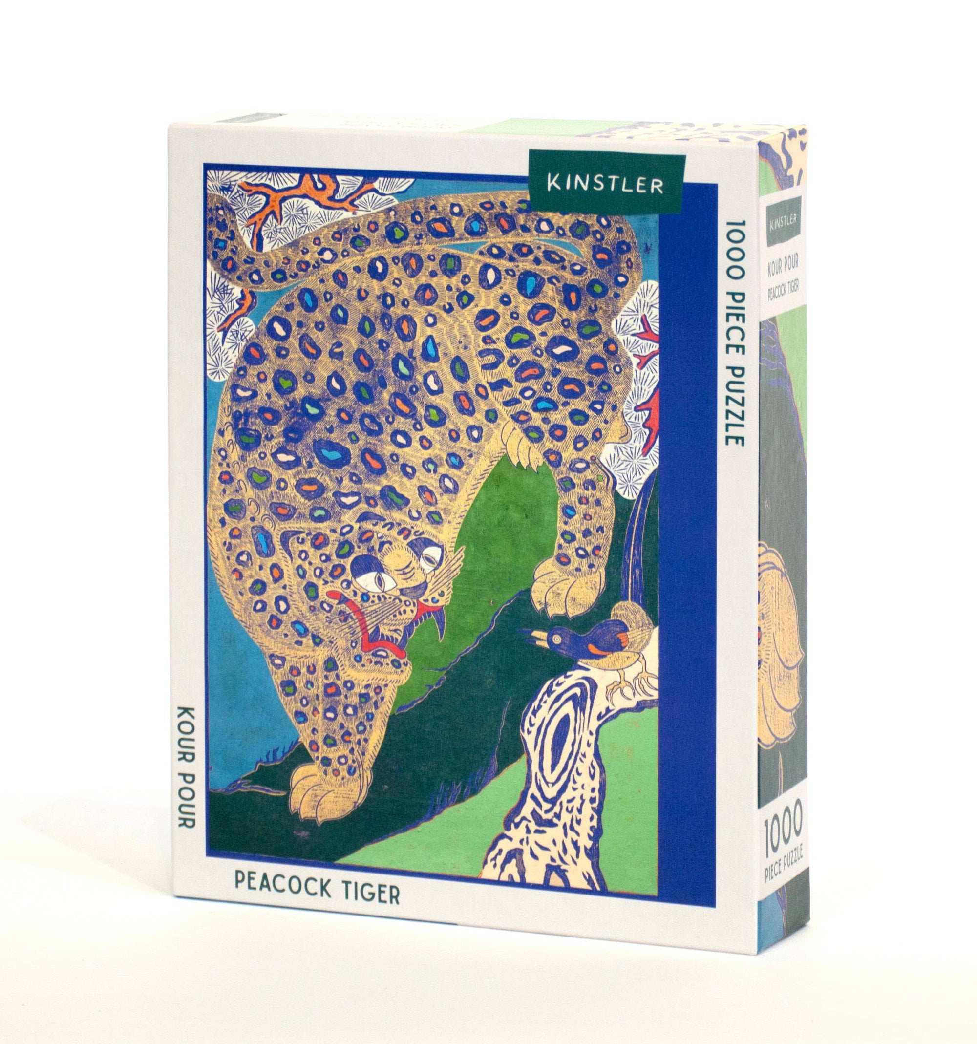 Kinstler Puzzles - Peacock Tiger