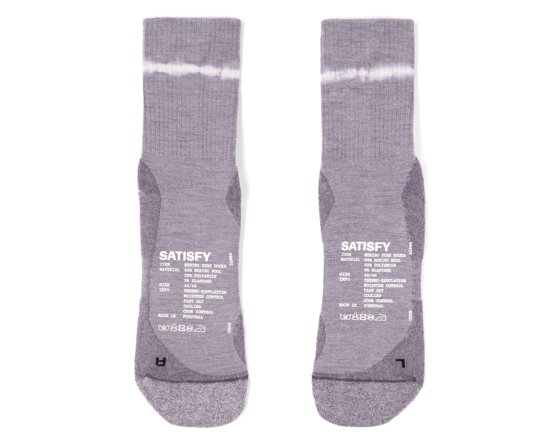 SATISFY - Merino Nylon Tube Socks - Dusk