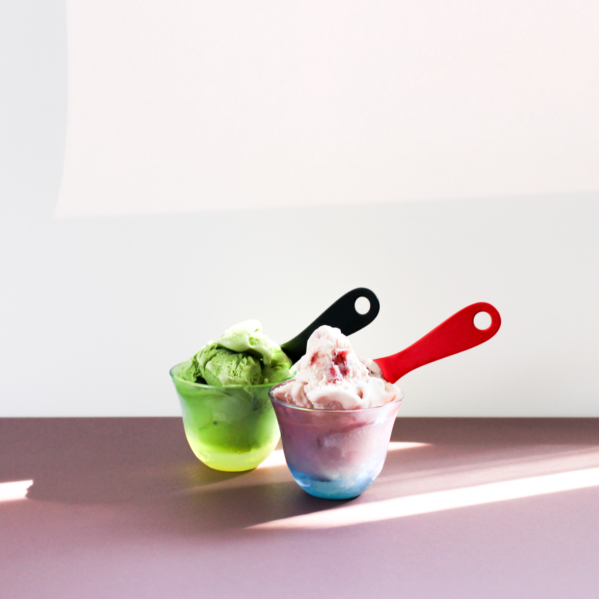 Enjoy-The-Best Ice Cream Spoon - Blue