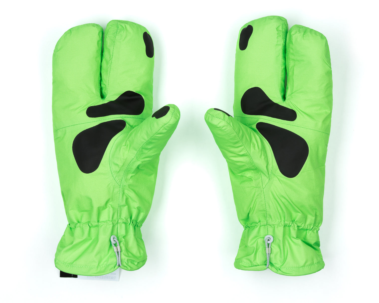 SATISFY - Pertex® 3L Lobster Over Mitts - Neon Green