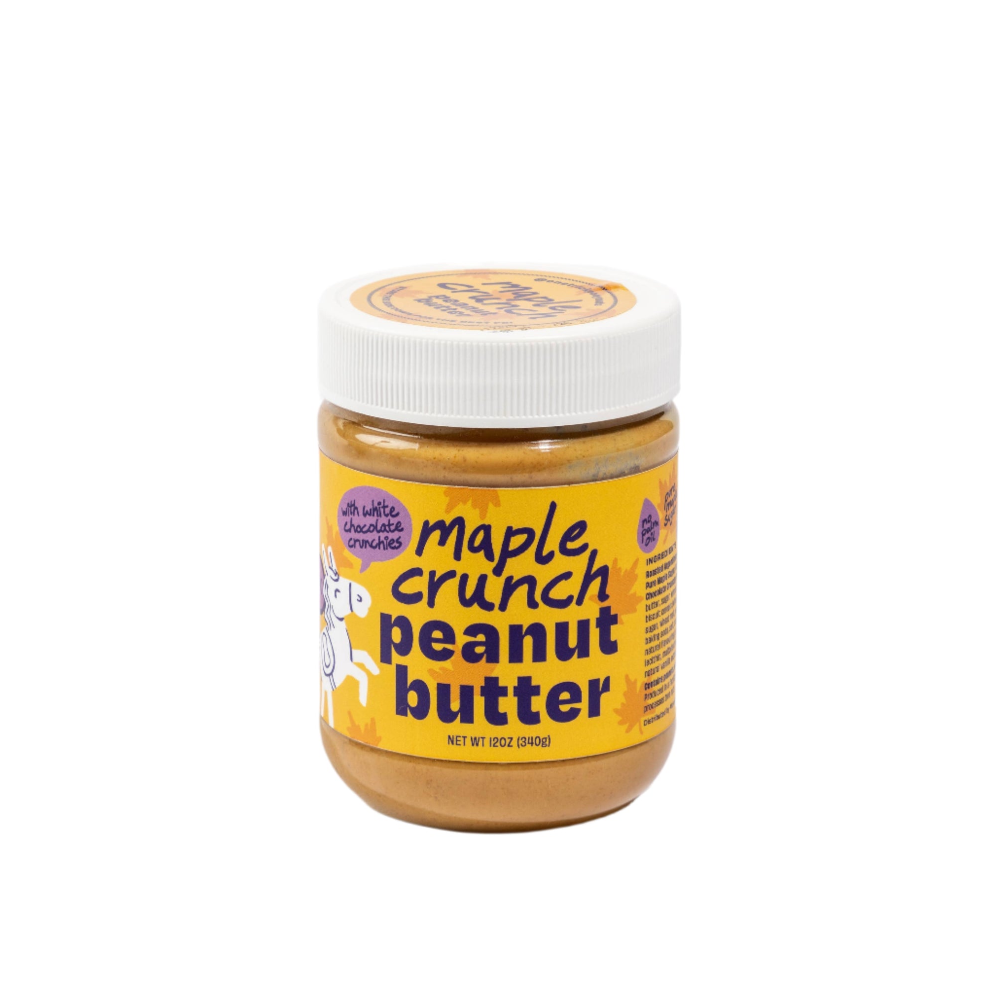 Maple Crunch Peanut Butter with White Chocolate Pearls