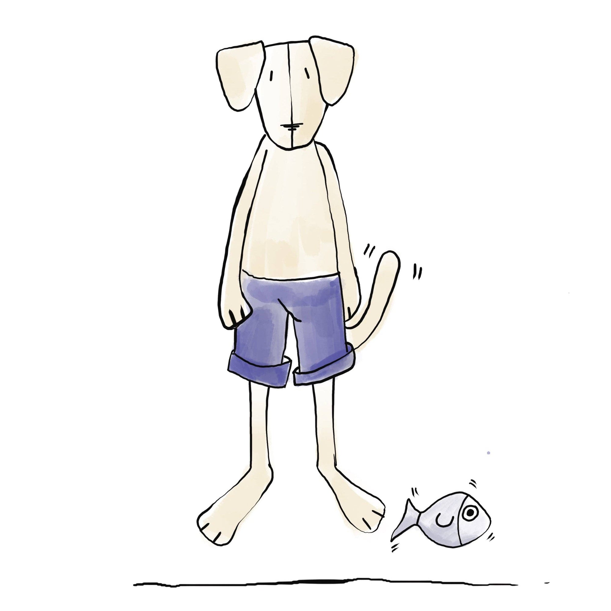 ADADA - Max The Labrador - Without Clothing / Black - L