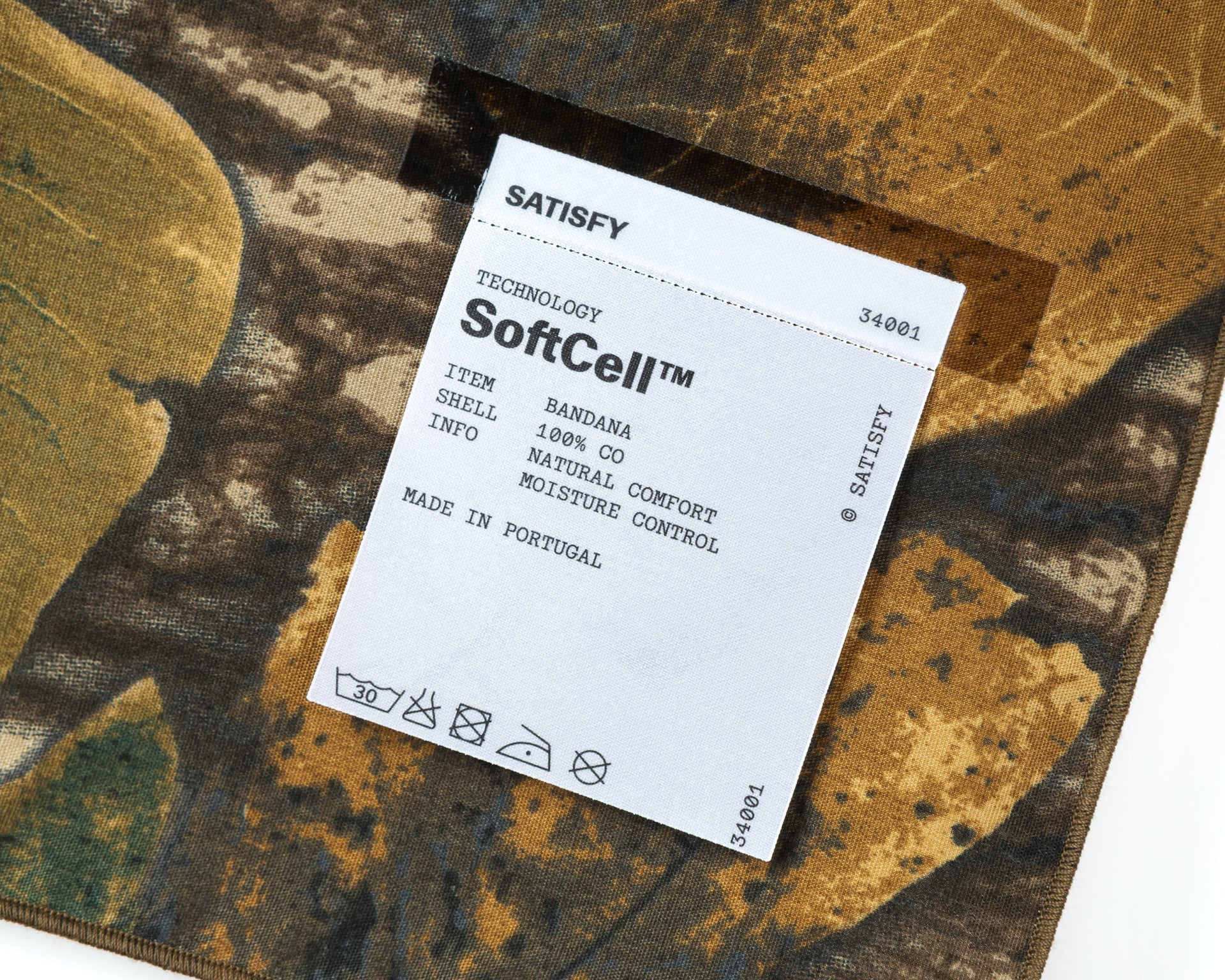 SATISFY - SoftCell™ Bandana - Camo Leaves