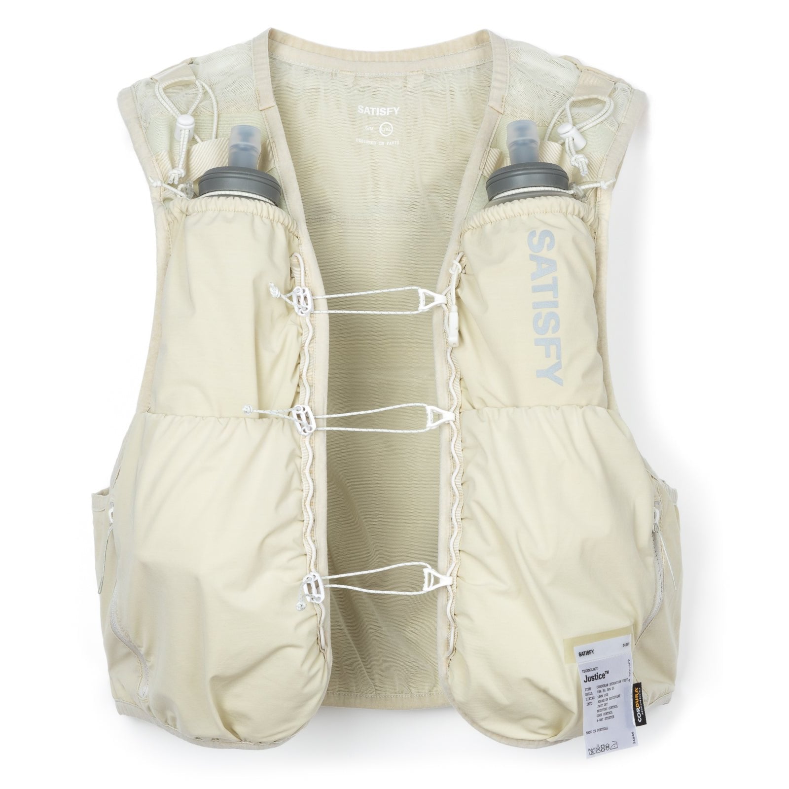 SATISFY - Justice Cordura 5L Hydration Vest - Mineral White