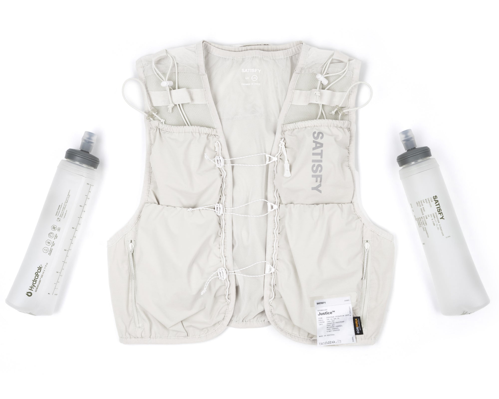 Satisfy - Justice Cordura Hydration Vest 5L - Off-White