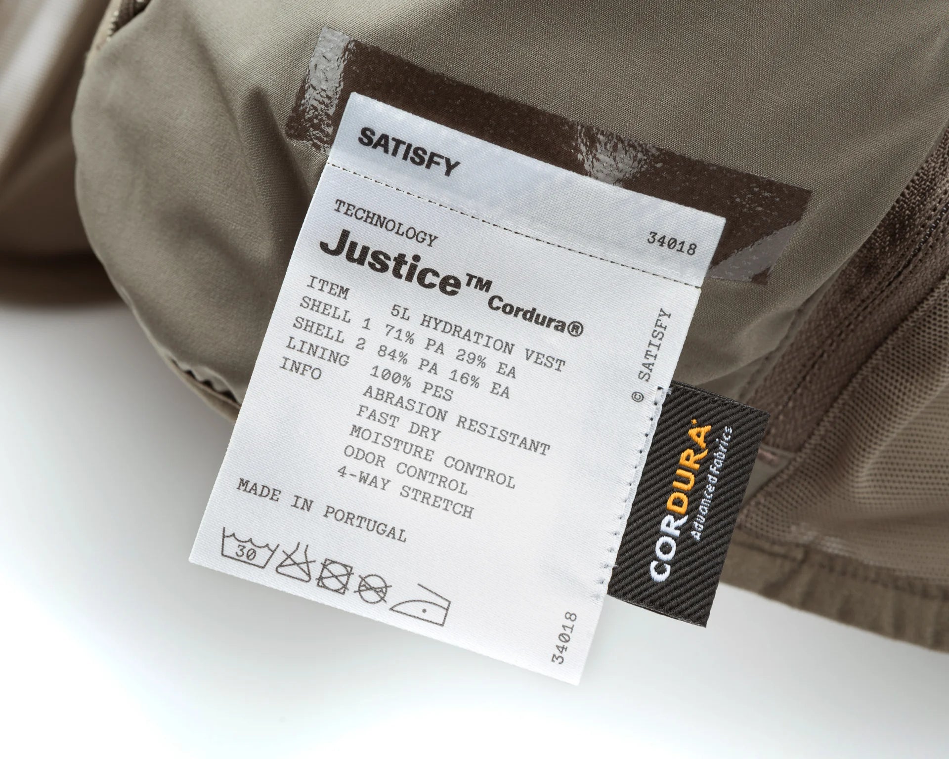 Satisfy - Justice Cordura Hydration Vest 5L - Falcon