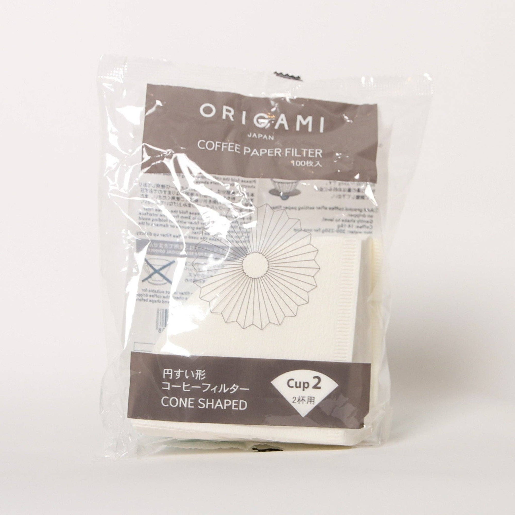 ORIGAMI Original Pour Over Coffee Paper Filter - Space Camp