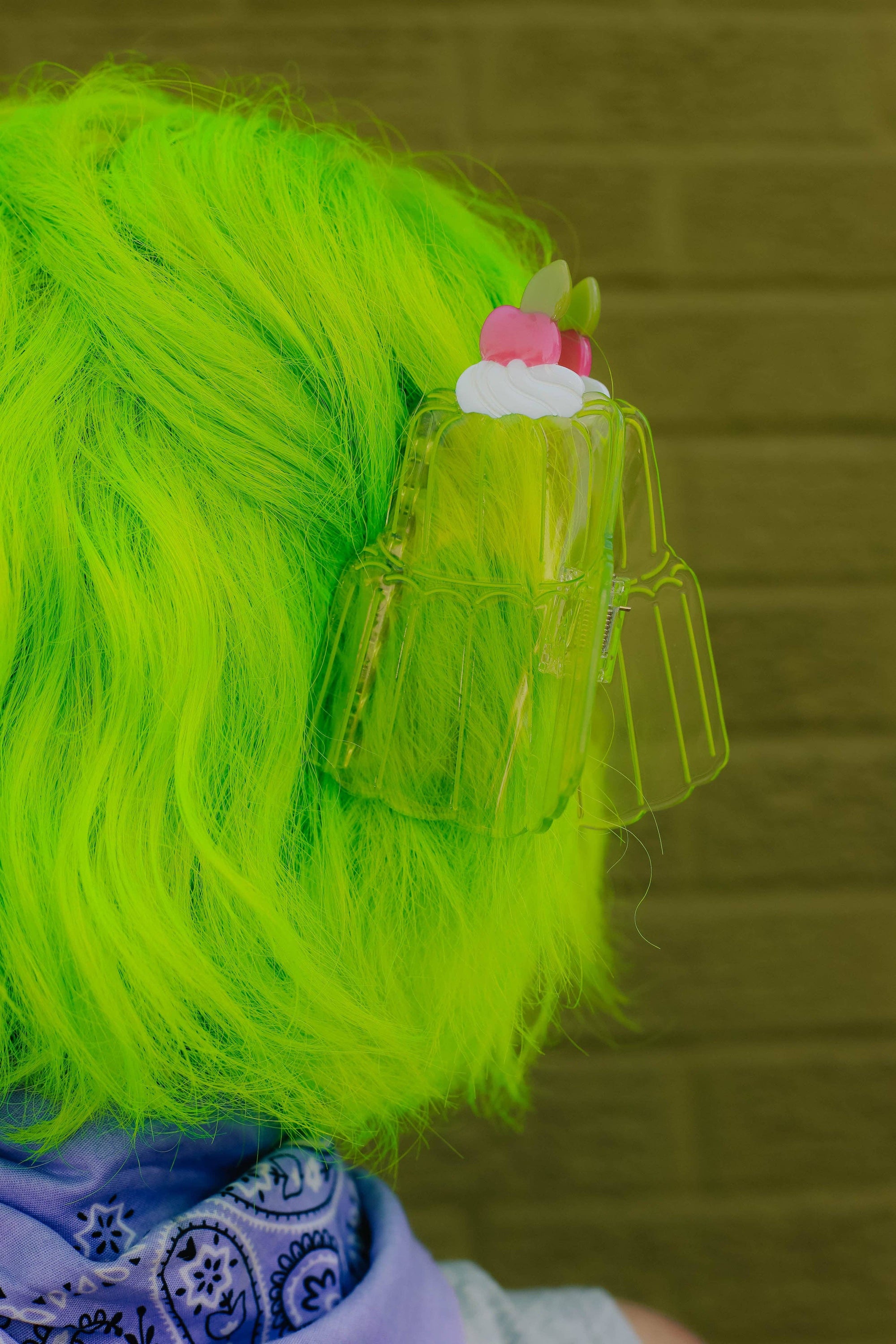 CHUNKS Hair Claw Clip - Jello