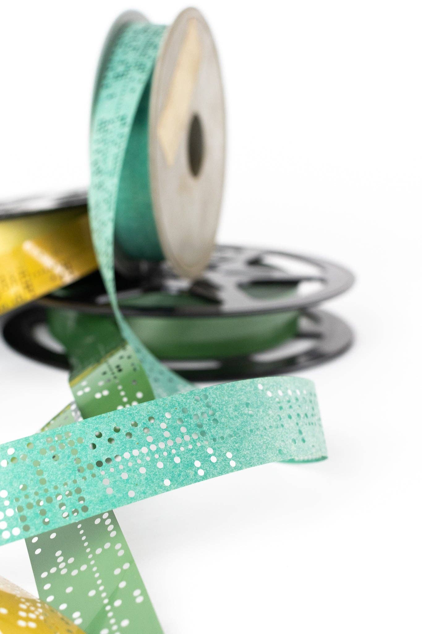 Punched Computer Tape Section